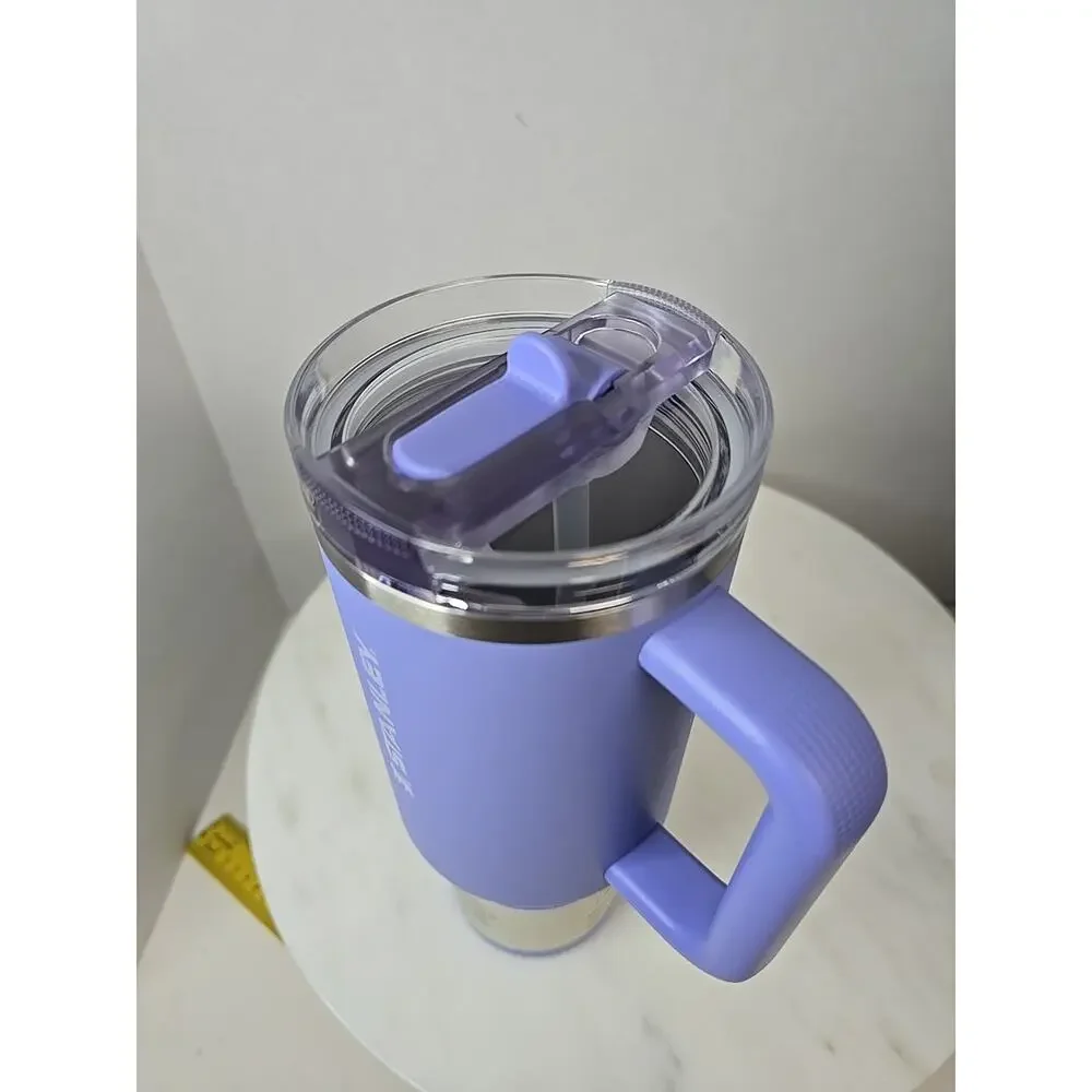 Stanley 40 oz Stainless Steel H2.0 Flowstate Quencher Tumbler Hydrangea